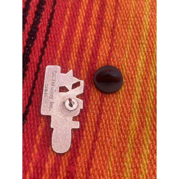Vintage eBay PowerSeller Pin Chrome Variation 2000's Rare Small Collectible Mint - Picture 3 of 4